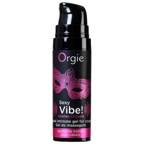 Гель для массажа ORGIE Sexy Vibe Intense Orgasm с покалывающим, разогревающим и охлаждающим эффектом