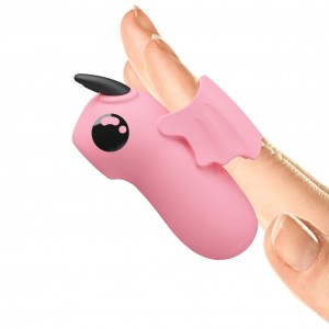 Насадка на палец Pretty Love Magic Devil с электро и вакуумно-волновой стимуляцией (иной угол)