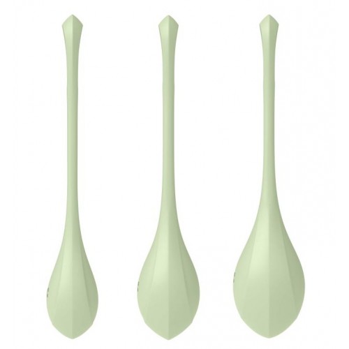 Вагинальные шарики Satisfyer Yoni Power 2 салатовые