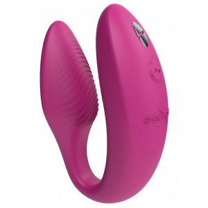Смарт-вибромассажер для пар We-Vibe Sync 2 розовый (иной угол)