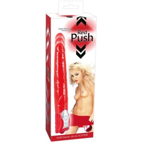 Вибратор с поступательными движениями Red Push