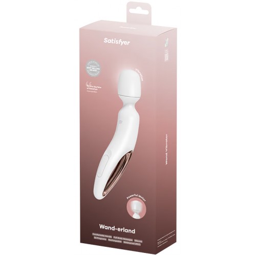 Вибромассажер для тела Satisfyer Wand-erland White
