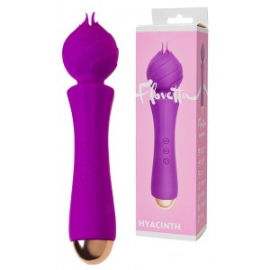 Вибратор Flovetta by Toyfa HYACINTH, силикон, фиолетовый, 21,5 см