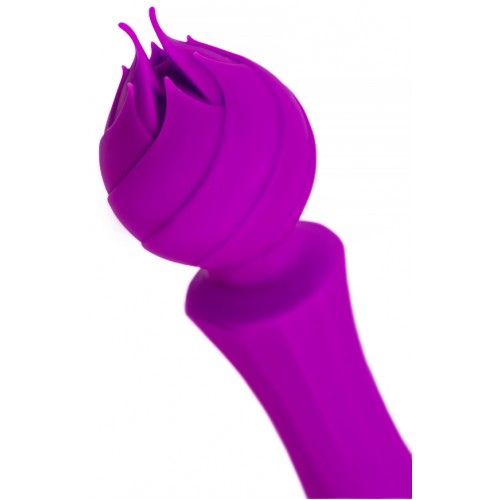 Вибратор Flovetta by Toyfa HYACINTH, силикон, фиолетовый, 21,5 см