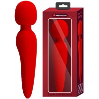 Перезаряжаемый вибромассажер Pretty Love Meredith красный