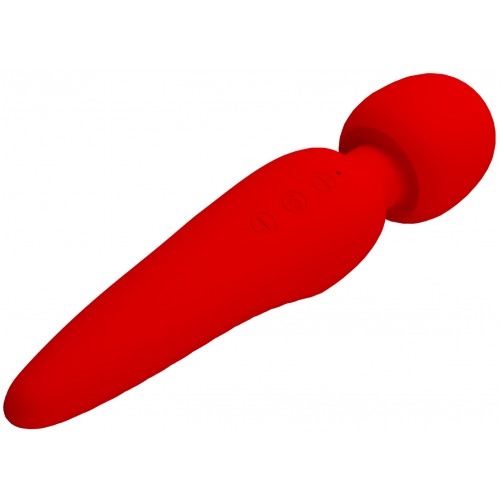 Перезаряжаемый вибромассажер Pretty Love Meredith красный