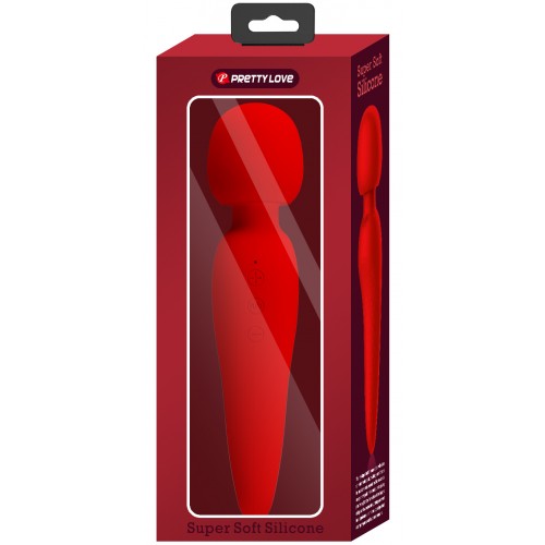 Перезаряжаемый вибромассажер Pretty Love Meredith красный