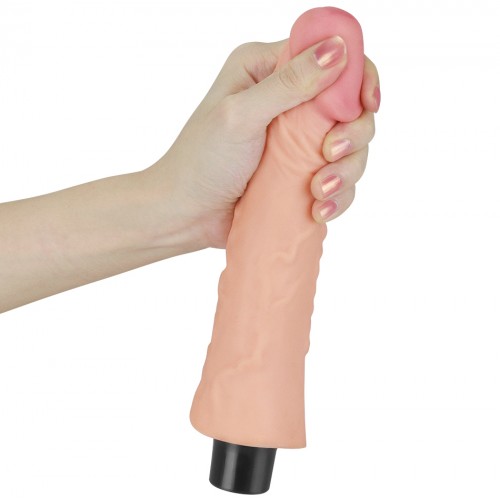 Реалистичный вибратор Real Softee 19 см