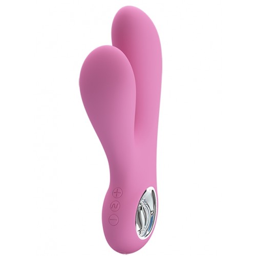 Вибратор с клиторальным стимулятором Canrol