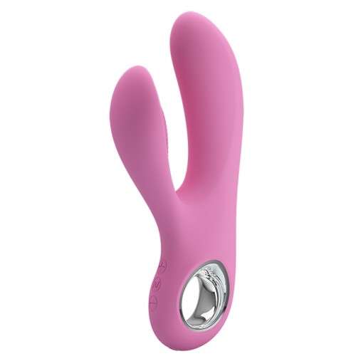 Вибратор с клиторальным стимулятором Canrol