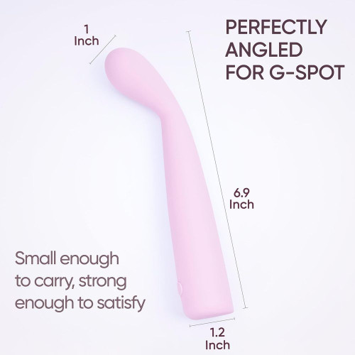 Розовый гибкий вибратор для зоны G с функцией памяти Selove TouchBend