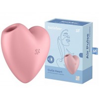 Вакуумно-волновой стимулятор Satisfyer Cutie Heart розовый