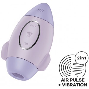 Вакуумно-волновой стимулятор клитора с вибрацией Satisfyer Mission Control фиолетовый Вакуумно-волновой стимулятор клитора с вибрацией Satisfyer Mission Control фиолетовый (иной угол)