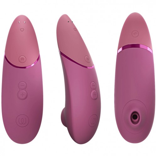 Бесконтактный вакуумно-волновой стимулятор клитора Womanizer Next темно-розовый