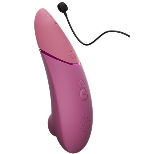 Бесконтактный вакуумно-волновой стимулятор клитора Womanizer Next темно-розовый