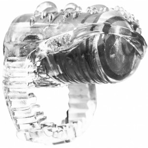 Насадка на язык для оральных ласк Rings Teaser Transparent (иной угол)