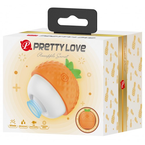 Пульсирующий стимулятор клитора Pretty Love Pineapple Secret