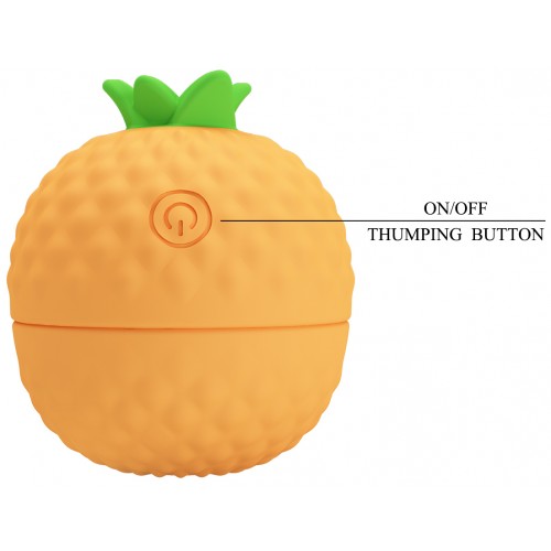 Пульсирующий стимулятор клитора Pretty Love Pineapple Secret