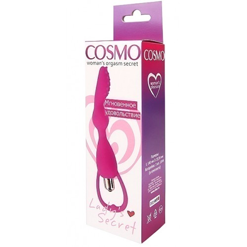 Рельефный вибростимулятор для зоны G Cosmo Ladys Secret