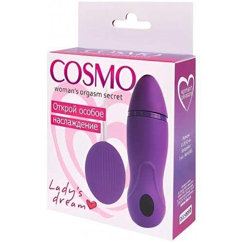 Виброяйцо на проводном пульте управления Cosmo