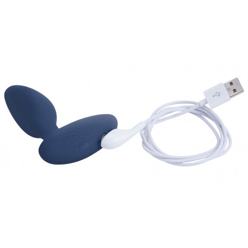Анальная втулка We-Vibe Ditto с вибрацией и с дистанционным пультом синий