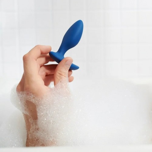 Анальная втулка We-Vibe Ditto с вибрацией и с дистанционным пультом синий