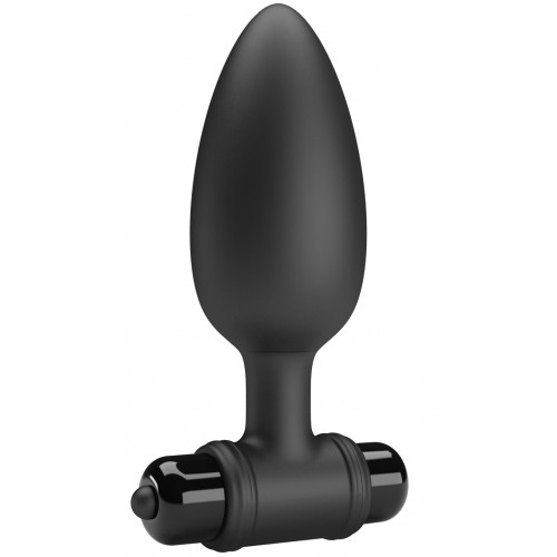Анальная втулка с вибрацией Pretty Love Vibra Butt Plug II черная