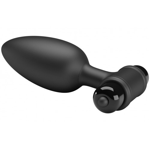 Анальная втулка с вибрацией Pretty Love Vibra Butt Plug II черная