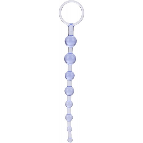 Фиолетовая анальная цепочка First Time Love Beads