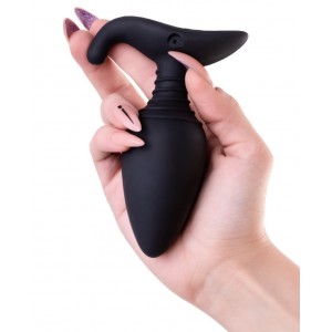 Анальная смарт-пробка Lovense Hush L диаметр 4,45 см (иной угол)