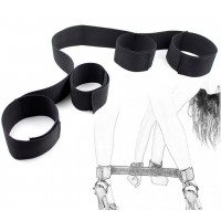 Бондаж нейлоновый черный БДСМ 