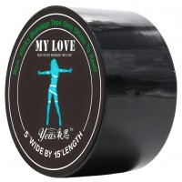 Лента для связывания черная 15 м