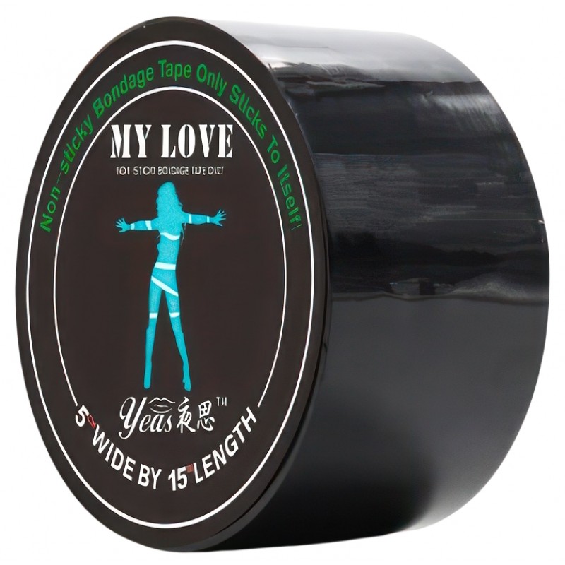 Лента для связывания черная 15 м