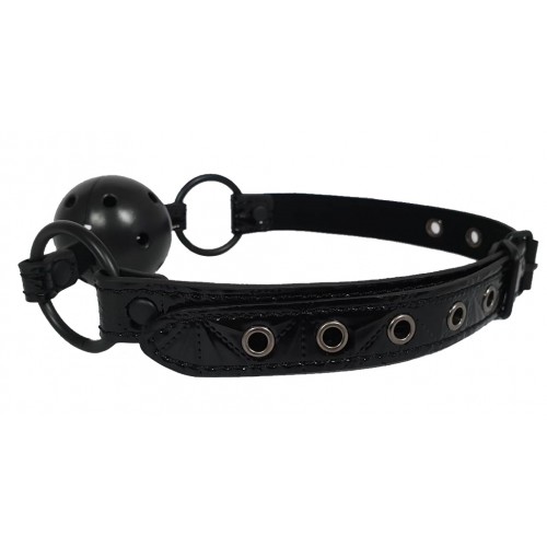 Кляп-шар black БДСМ