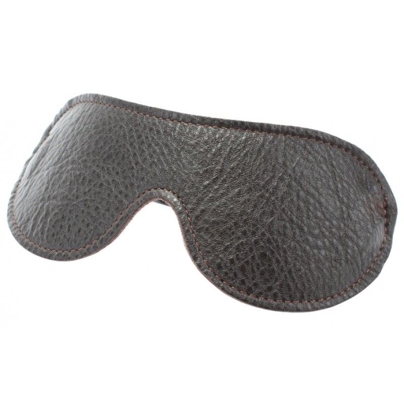 Маска и темно-шоколадной кожи на резинке