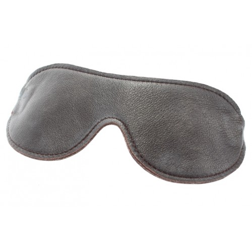 Маска и темно-шоколадной кожи на резинке