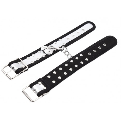 Наручники черно-белые