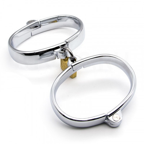 Оковы металлические на руки женские с жесткой сцепкой