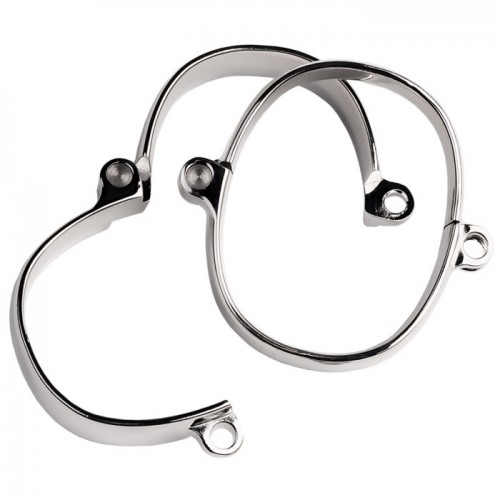 Оковы металлические на руки женские с жесткой сцепкой