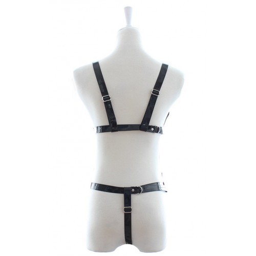 Чёрный БДСМ комплект 