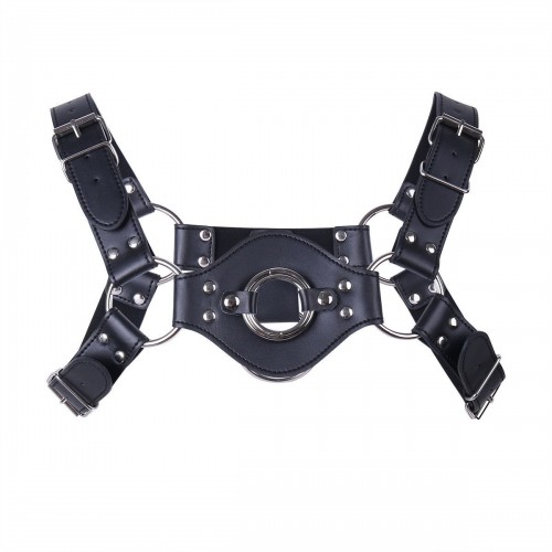 Мужская сбруя с отверстием на груди
