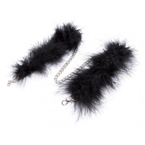 Наручники короткое перышко на цепочке