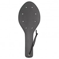 Пэдл черный овальный с заклепками