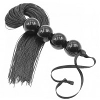 Черная силиконовая плеть 31 см