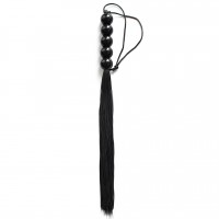 Черная плеть с необычной рукоятью