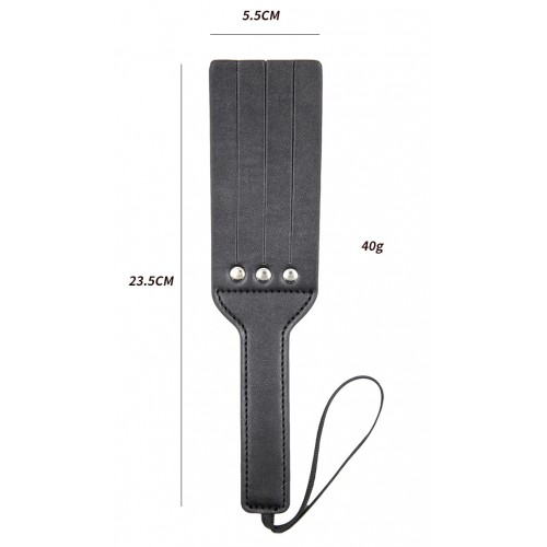 Двухслойный пэдл из искусственной кожи 23 см