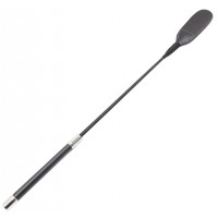 Кожаный черный стек 63 см