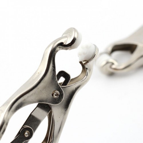 Металлические клипсы на соски