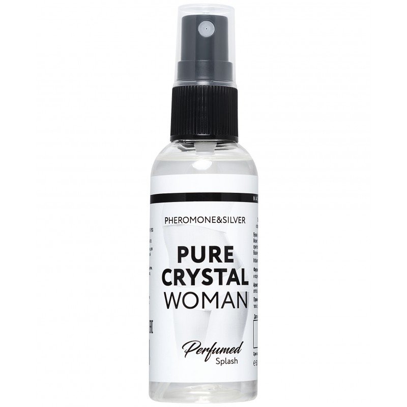 Женский парфюмированный спрей Natural Instinct Pure Crystal с феромонами и ионами серебра 50 мл