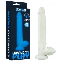 Светящийся в темноте фаллос на присоске Lumino Play Dildo 27 см